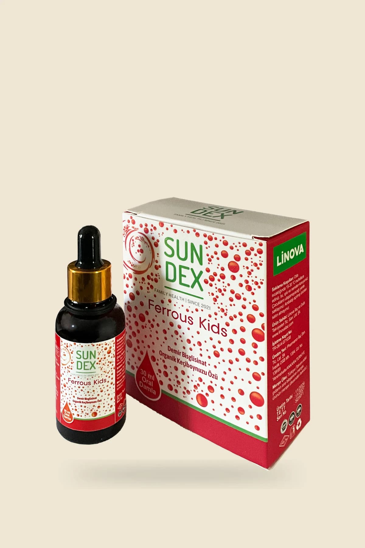 SUNDEX Ferrous Kids, 30 ml Oral Damla