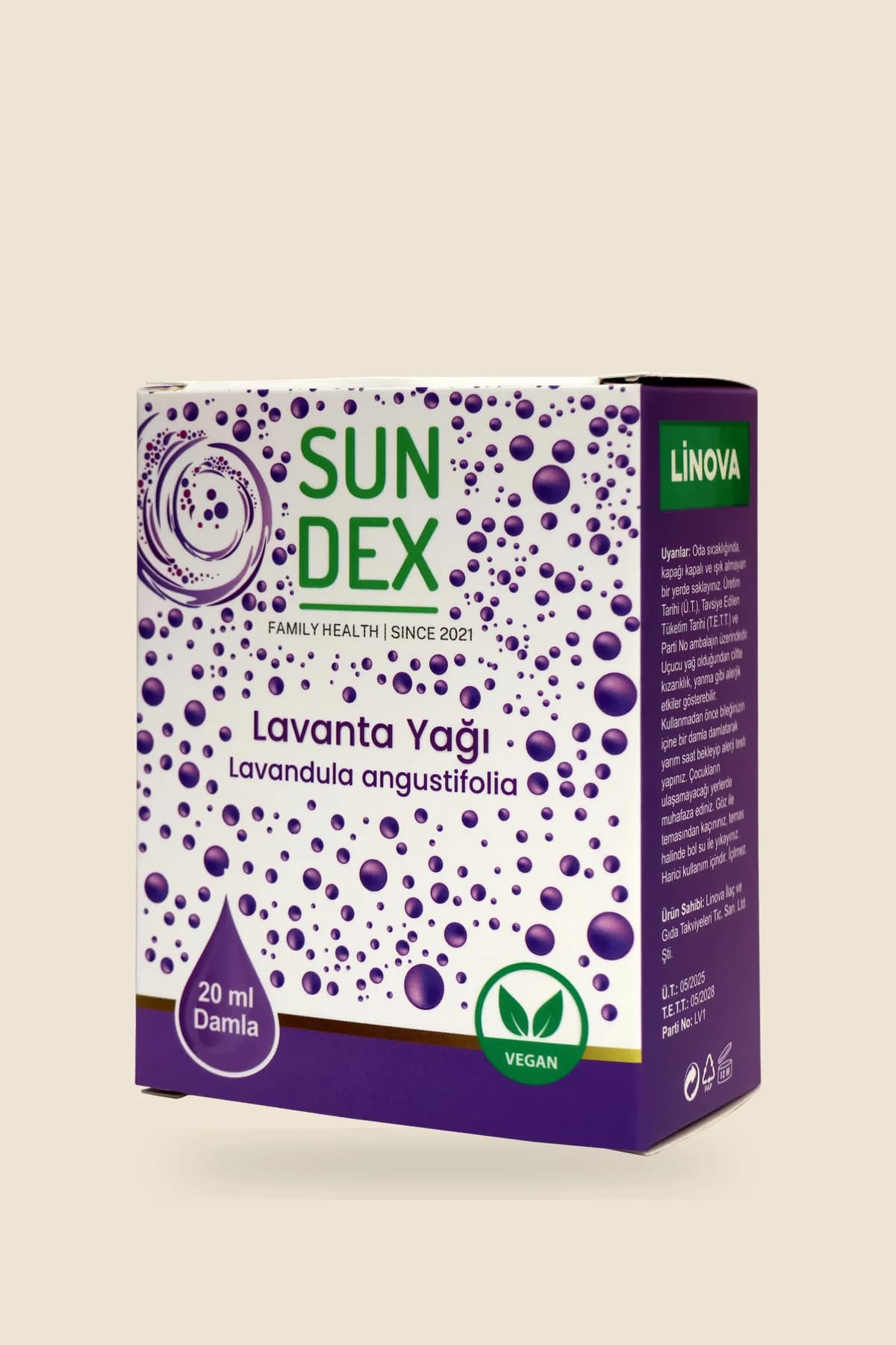 SUNDEX Lavanta Yağı, 20 ml