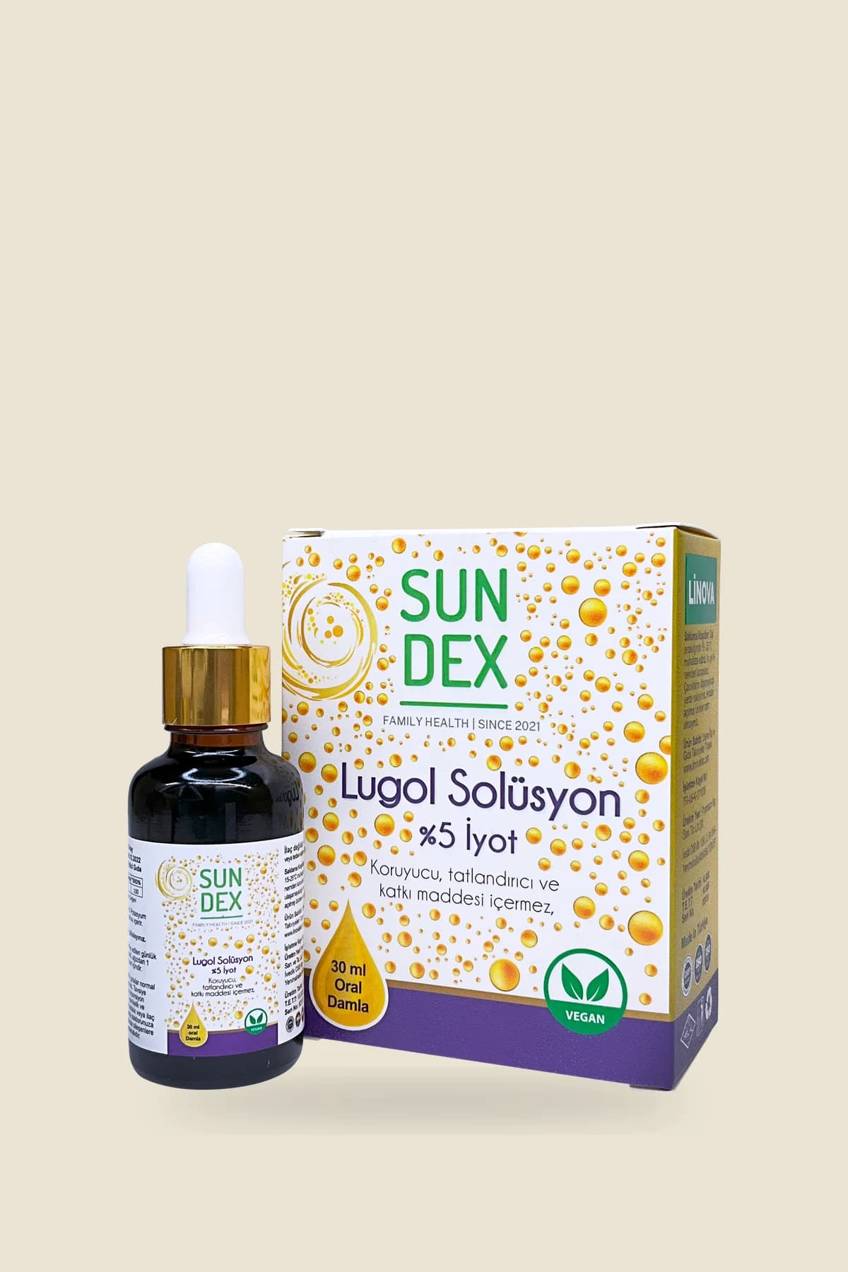 SUNDEX Lugol Solüsyon, 30 ml