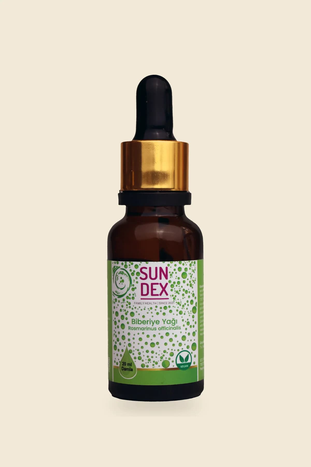SUNDEX Biberiye Yağı, 20 ml
