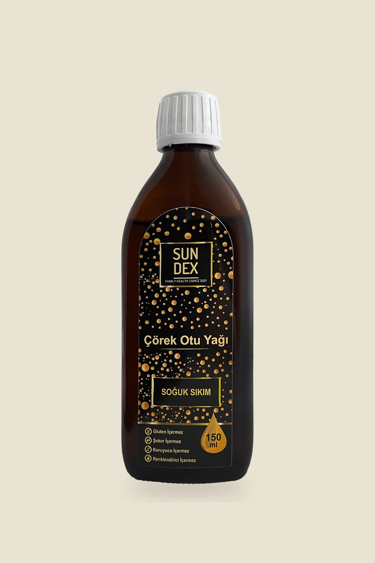SUNDEX Çörek Otu Yağı, 150 ml