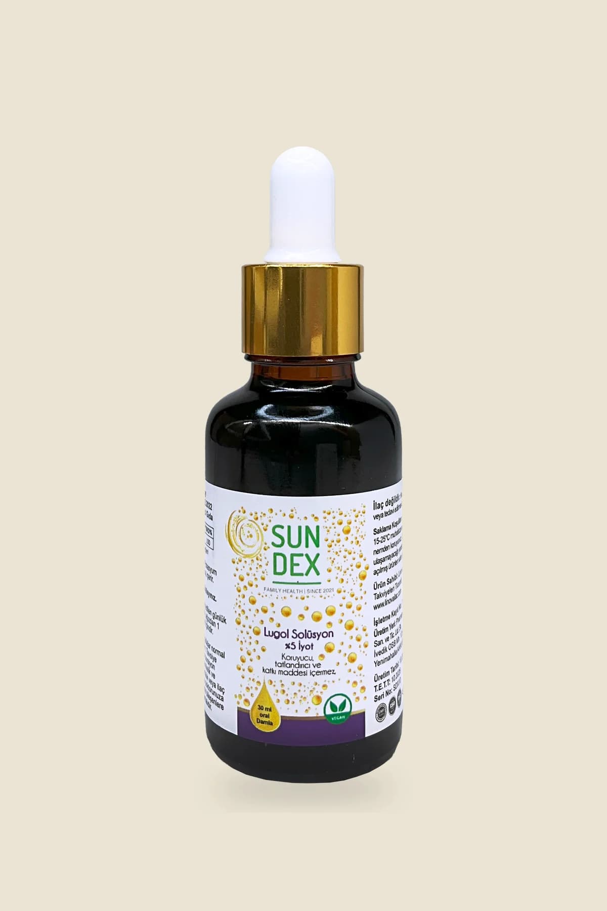 SUNDEX Lugol Solüsyon, 30 ml