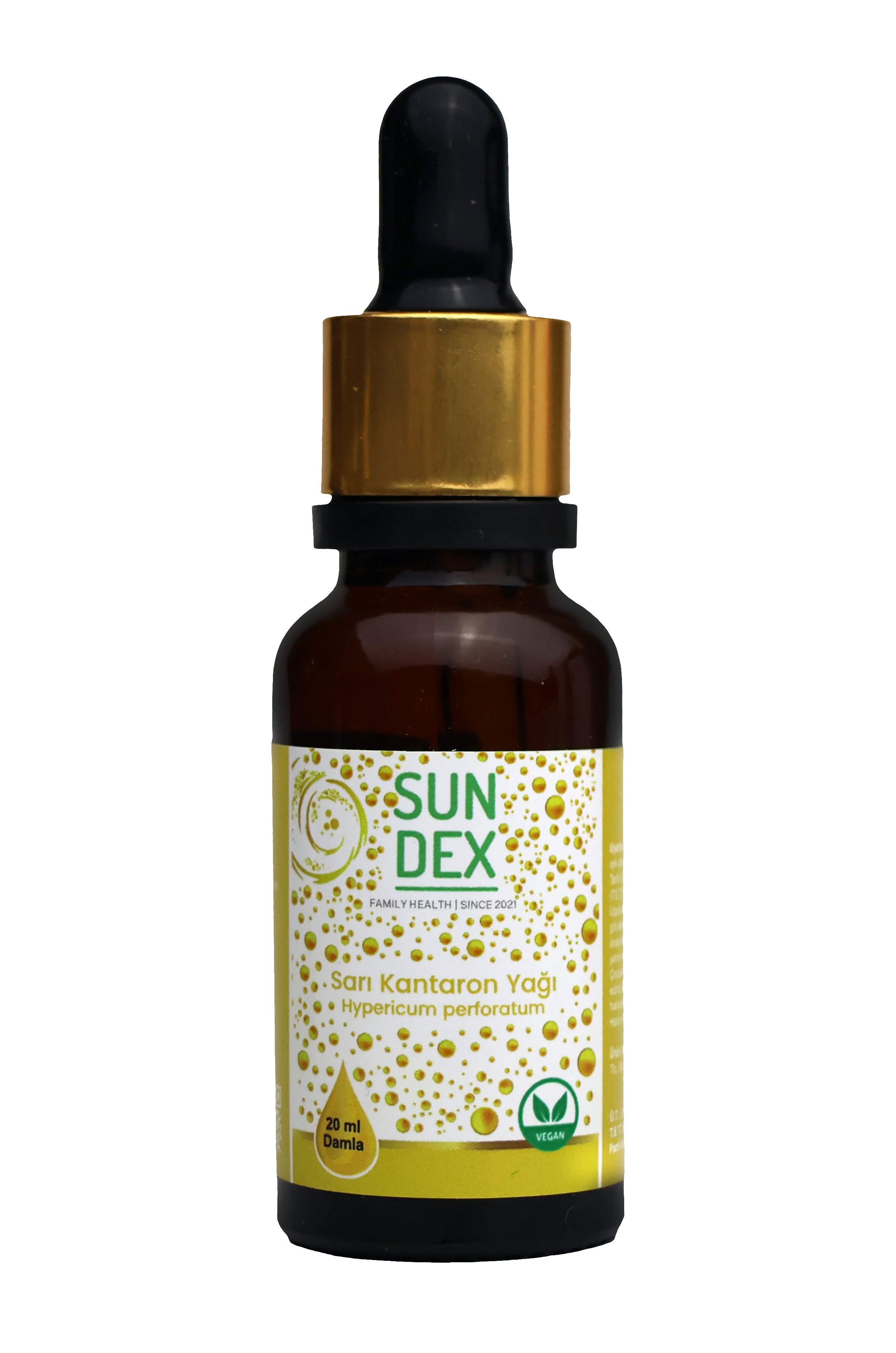 SUNDEX Sarı Kantaron Yağı %100 Saf 20 ml