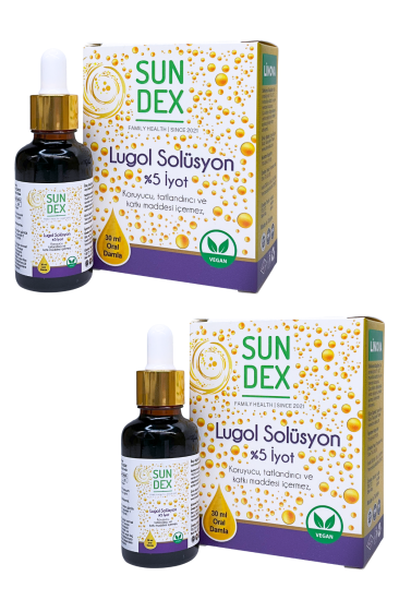 Sundex 2’li Paket Lugol Solüsyon