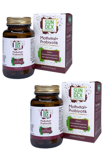 Sundex 2’li Paket Mothvital+Probiyotik