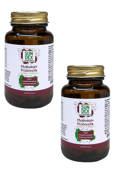 Sundex 2’li Paket Mothvital+Probiyotik