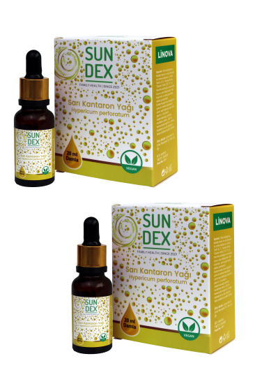 Sundex 2’li Paket Sarı Kantaron Yağı