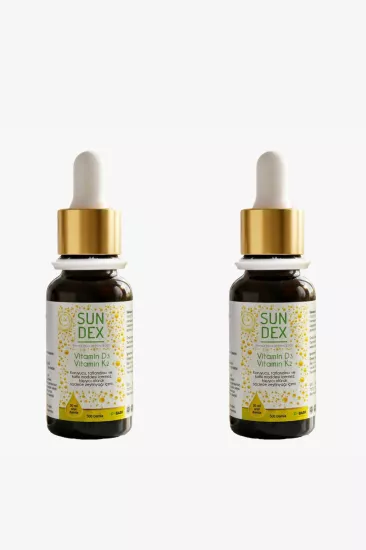 Sundex Vitamin D3 K2 2’li Paket