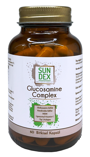 Sundex Glucosamine Complex 60 Bitkisel Kapsül