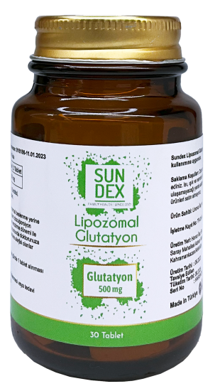 Sundex Lipozomal Glutatyon 500 mg 30 Tablet