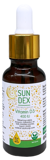 Sundex Vitamin D3 400 IU