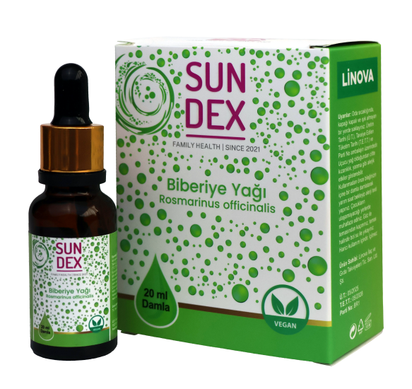 Sundex Biberiye Yağı %100 Saf 20 ml