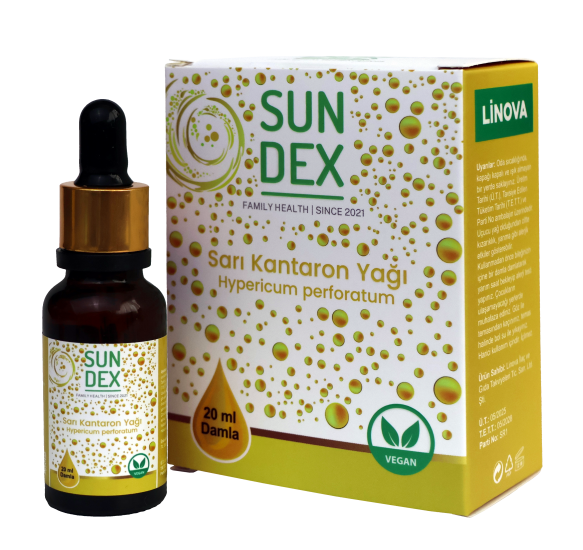 Sundex Sarı Kantaron Yağı %100 Saf 20 ml