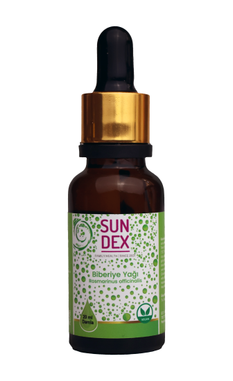 Sundex Biberiye Yağı %100 Saf 20 ml
